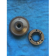 kolo volnobezka starter 57 zubu prumer volnobezka 54mm kolo volnobezka starter 57 zubu prumer volnobezka 54mm